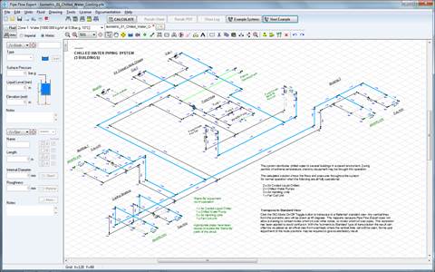 Chilled Water Pipe Sizing Chart Metric