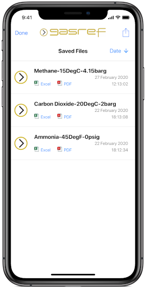 Pipe Flow Gasref Software Saved Files