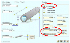 flow water rate calculation channel pipe manning formula calculator diameter depth find advisor calculations channels software fluid material length gif