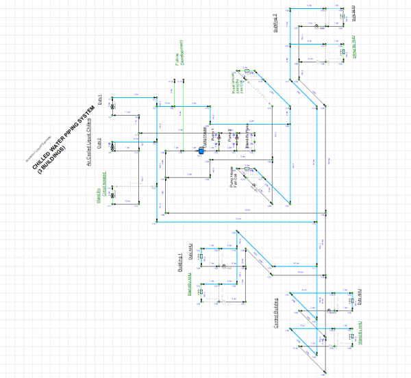 Pipe Flow Expert Software Standard 2D View