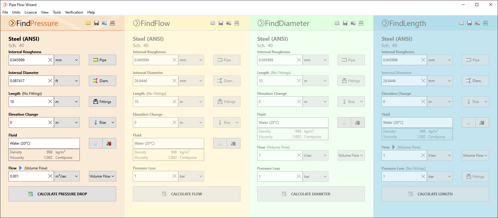 Pipe Flow Wizard for Windows